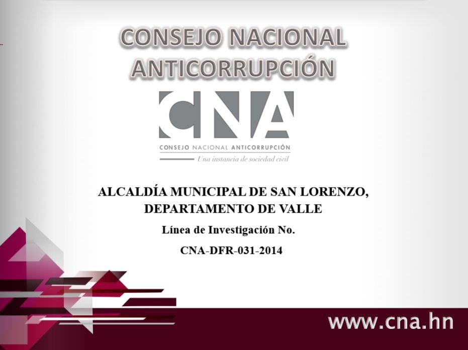 Compra irregular de un terreno por parte de la Alcaldía de San Lorenzo, Valle