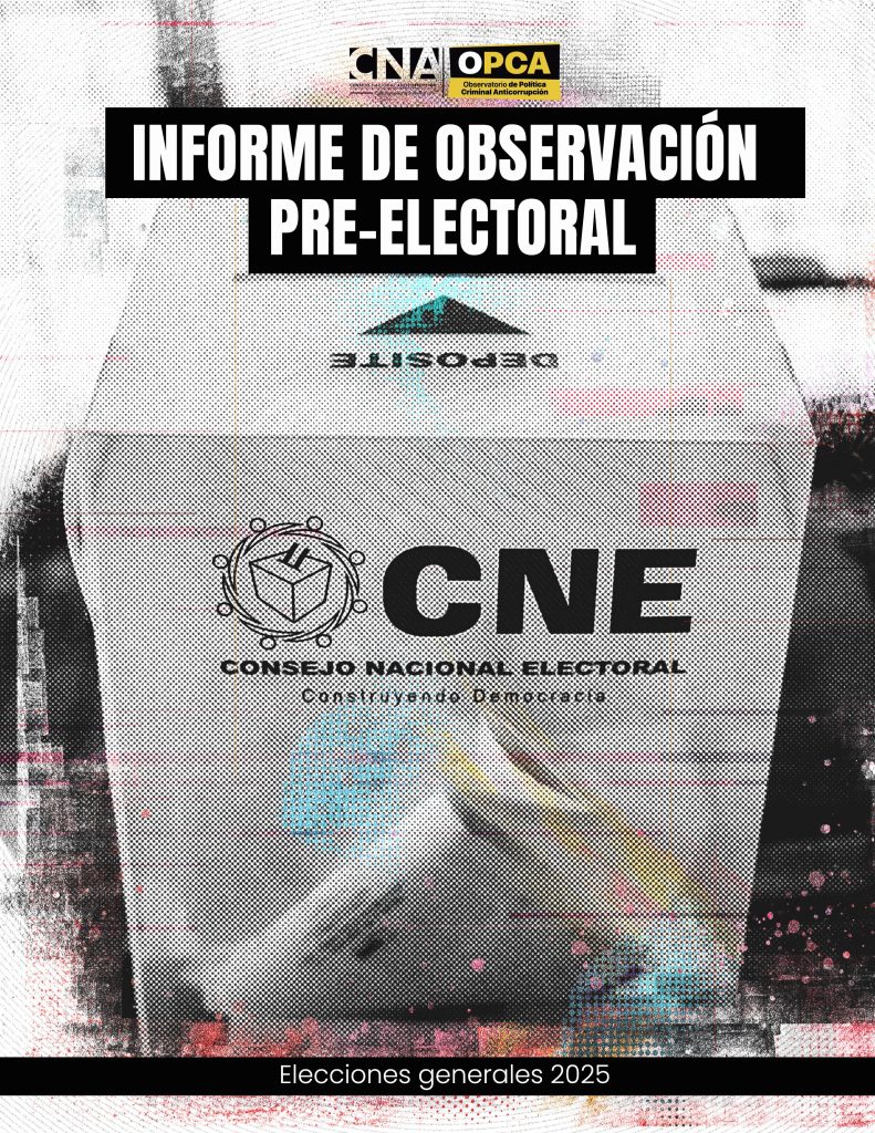 I Edición del Informe de observación pre-electoral Elecciones generales 2025